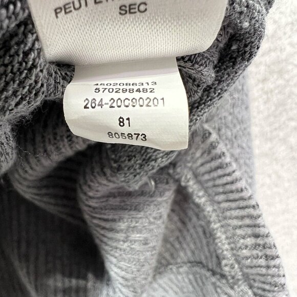 Chico’s Weekend Sweater Womens XL Gray Cowl Neck Soft Cozy Oversized Relaxed - Picture 9 of 10